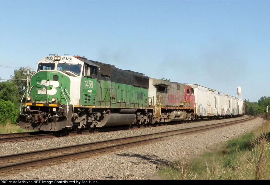 BNSF 1458 East